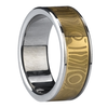 Mm Gold Plating Tungsten Ring Image